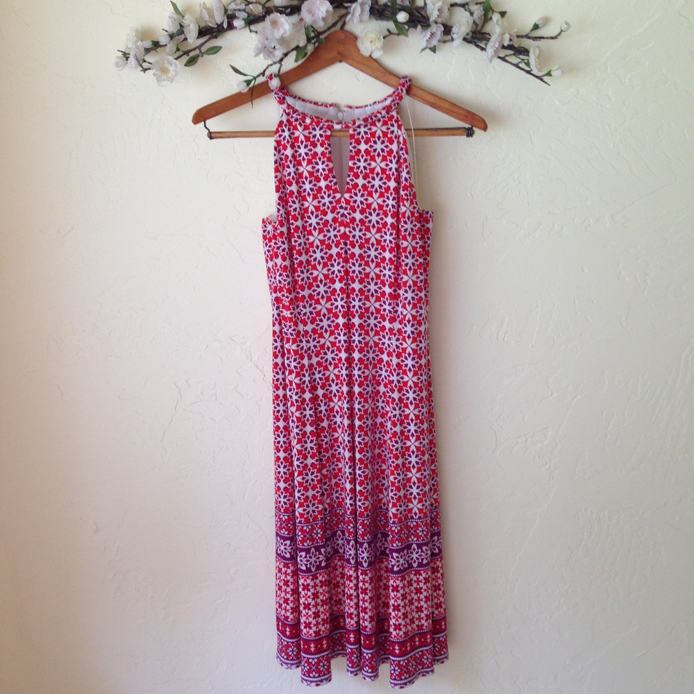SALE Stitch Fix Halter Style Print Dress